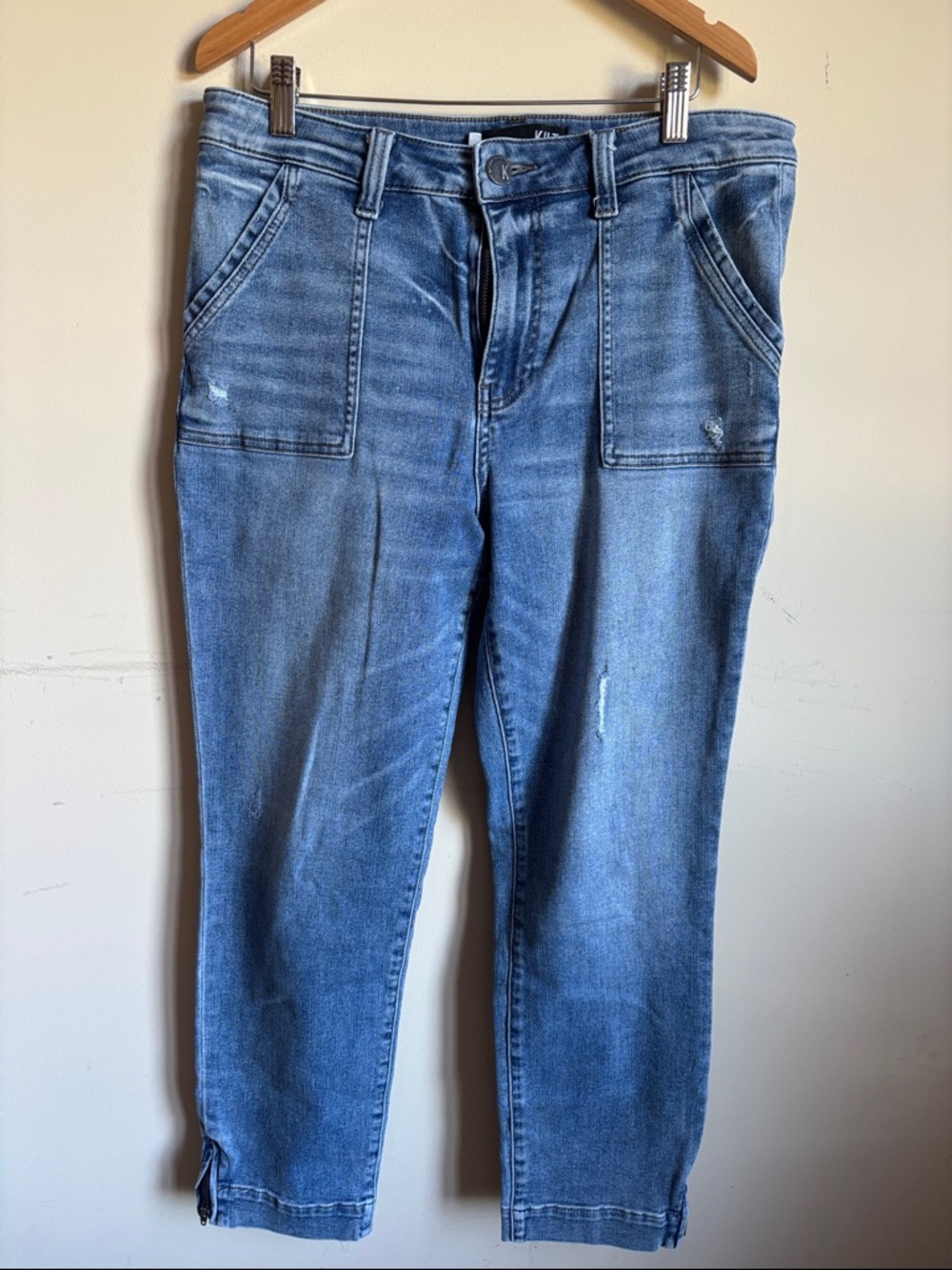 KUT Women’s Ankle Blue Denim Jeans